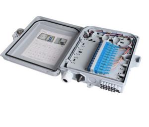 Buy cheap ISO9001 Nap IP65 Fiber Optic Distribution Box , 12 Port Fiber Termination Box product
