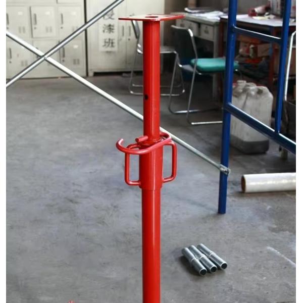 Construction Materials Painted Light Weight Tubular 48/40mm Adjustable Telescopic Prop Jack