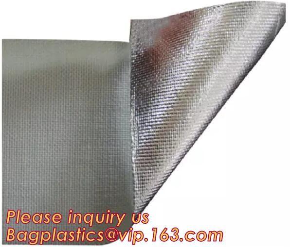 Foil crim kraft insulation,Alu foil FSK insulation, FOIL scrim kraft facing, reflective aluminium foil insulation,bonded