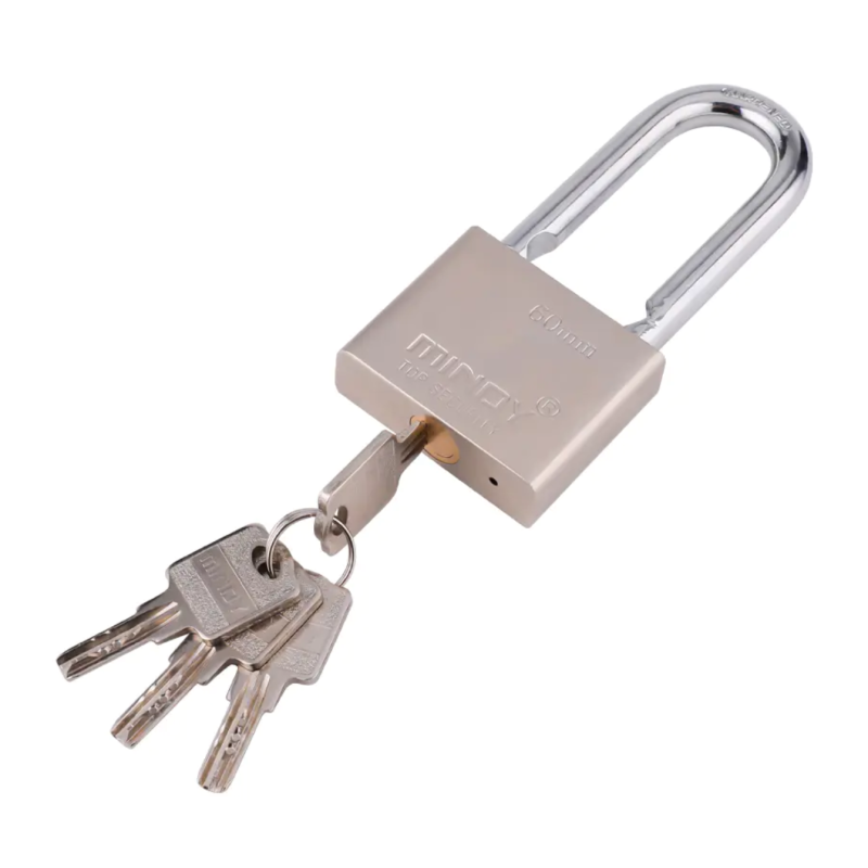 Silver High Security Keyed Padlock 40mm 50mm 60mm 70mm Iron Padlock