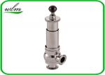 Diary Food Grade Anitary Pressure Relief Valve Safety One Way Flow Direction