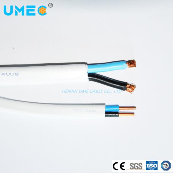 OEM Accepted PVC Sheath Material 2 Cores BVVB Flat Cable BVVB for Electrical House Wire