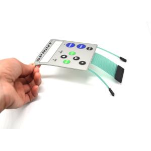 Buy cheap Printer Controller LED Membrane Switch With Tactile Embossed Buttons product