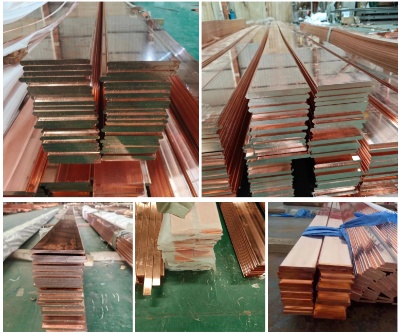 101.6X6.35X2540mm ASTM B280 Copper Flat Bar Copper Busbar