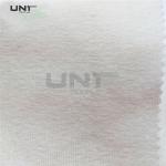 White Polyester Tie Interlining Fabric For Silk Tie Shrink Resistant