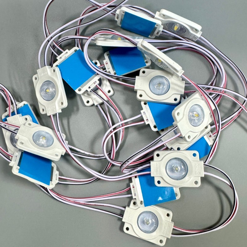 DC12V 1.5W dimmable 1 led module 175 degrees for sign logo