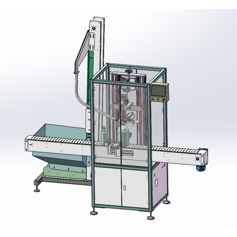 Food Beverage Automatic Capping Machine Big Barrel Can Capper Sealer 304SUS
