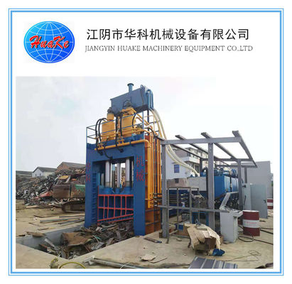135KW Scrap Metal Cutting Machine High Speed Electricty Power Customizable