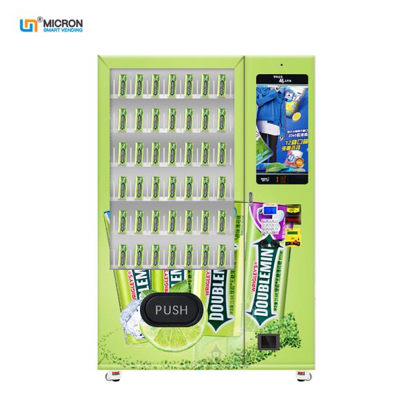 Micron Gum Combo Vending Machine Chewing Gum Smart Vending Machine With Coin Operated