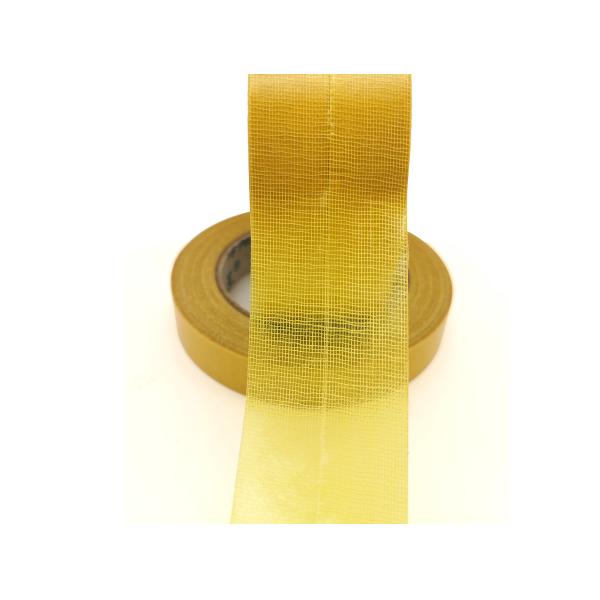 Yellow Double Sided Customizable Size Hot Melt Adhesive Carpet Tape For Exhibition