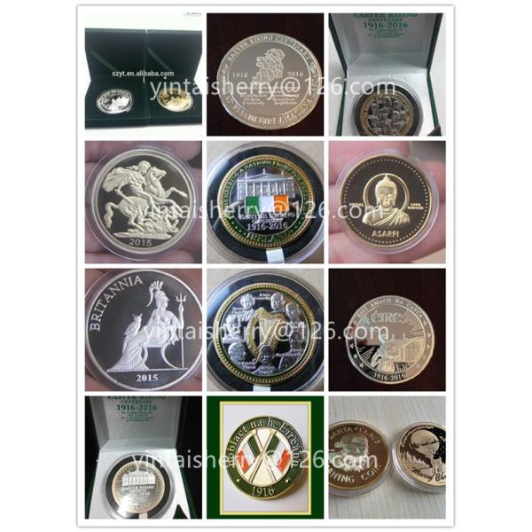 Easter rising 1916 souvenir coin, custom challenge coin,silver coin replica for sale