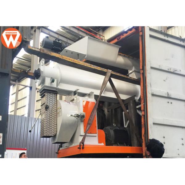 Gear Drive Feed Pellet Machine / Two Layer Conditioners Animal Poultry Feed Making Machine