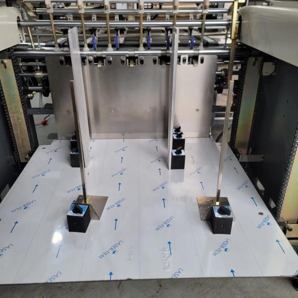 Automated Paper Gluing Machine For Conveying Line And Rigid Box Production Line