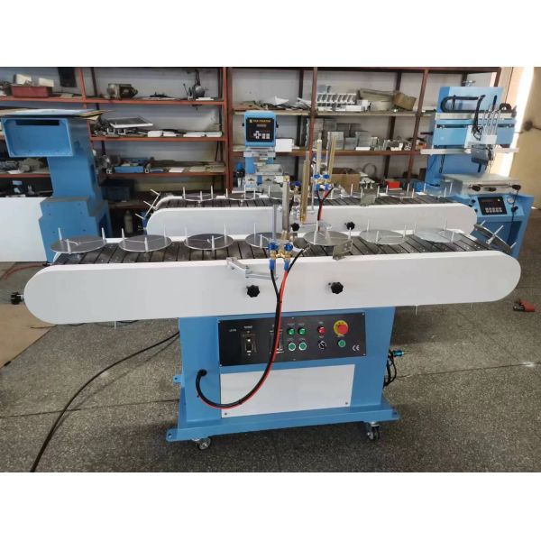 High-Efficiency Pre-Print Flame Treatment Equipment for PP PE Plastic Containers and Bucket for Optimal Ink Adhesion