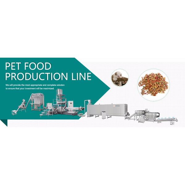 Dry Wet Pet Food Machine SS201 Pet Food Processing Machines Dog Food Extruder