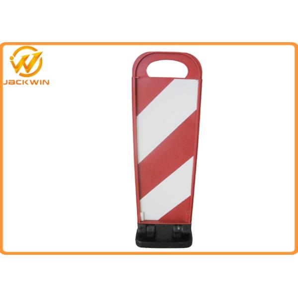 Traffic Delineator Posts , Engineer Grade Reflective Film Traffic Posts Barriers