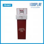 OEM Order Retail Store paper display stand For Battery With Customized Logo