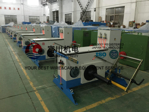 High Productivity Enamelled Wire Bunching Machine 30Kw Touch Screen Operation