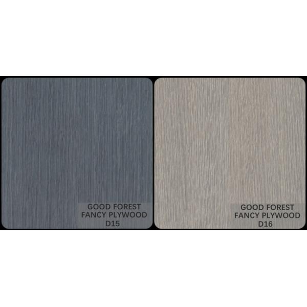 Fancy Plywood OAK Veneer Board Customized For Wardrobes Usage