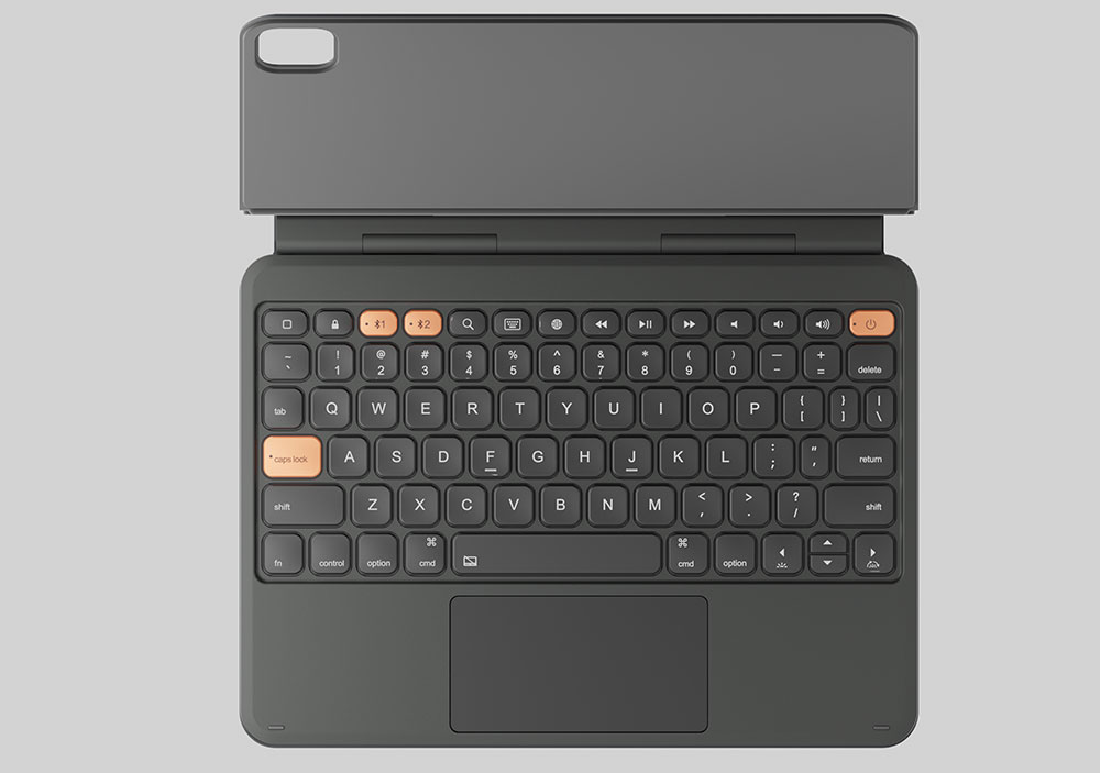 Laudtec Aluminum Magic Keyboard for Apple Magnetic Key Board Customize Language Layout for iPad Pro 11 13 Pouce M4 M5 Pbk350 Wholesale OEM/ODM/Private