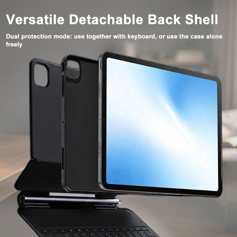 2026 Newest Magnetic Touchpad Wireless BT Backlit Magic Keyboard Case for iPad Pro 11 & Air 11 Inch 1st/2nd/3rd/4th Generation
