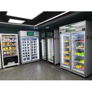 smart fridge vending machine with credit card reader sale vegetable,fruit,frozen