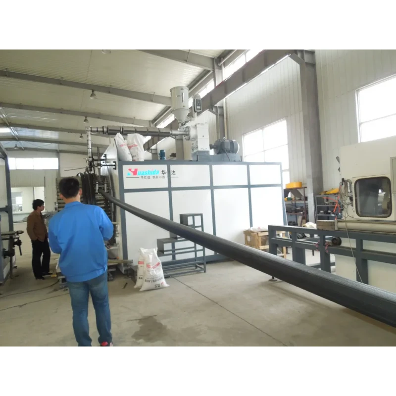 HDPE Spiral Wound Pipe Making Machine for Krah Pipes