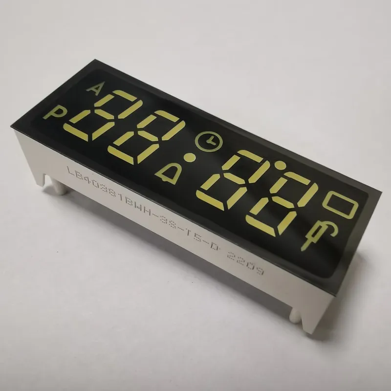 Ultra Bright White 7 Segment Common Cathode LED Display 4 Digit for Built-in Oven Timer