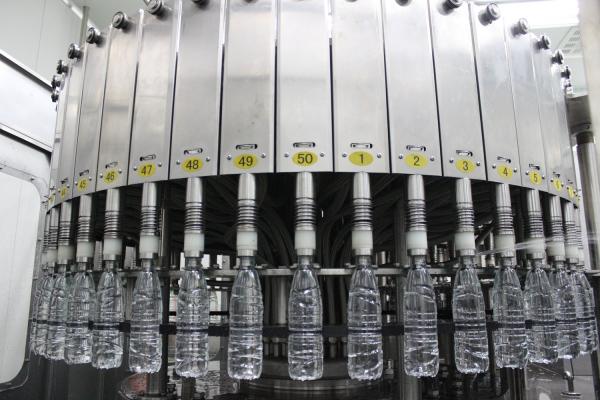 Stainless Steel 12000 BPH 500ml Bottled Water Filling Machines