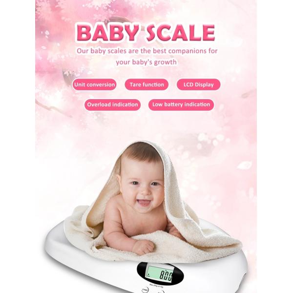 Multi Unit Convertible Digital Baby Weighing Scale With Tare Function
