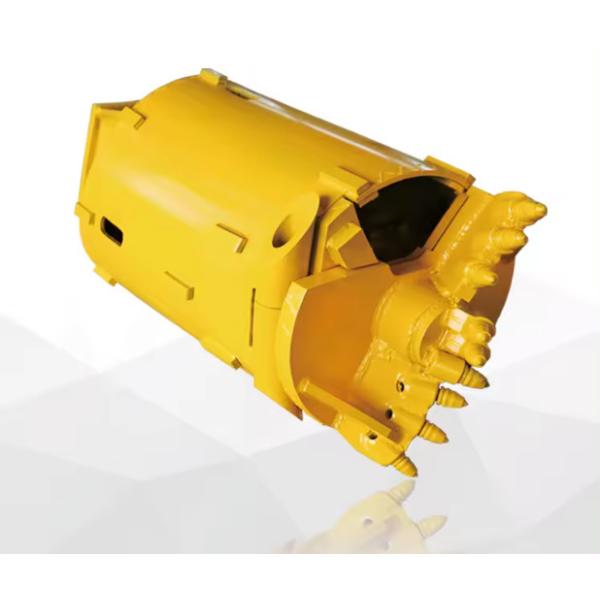 Drilling Bucket With Rock Drilling Teeth--Conical Straight