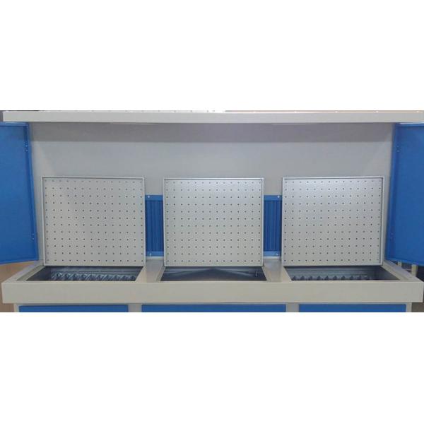 3 Layer Steel Construction Downdraft Bench Metal Work Dust Extraction Table