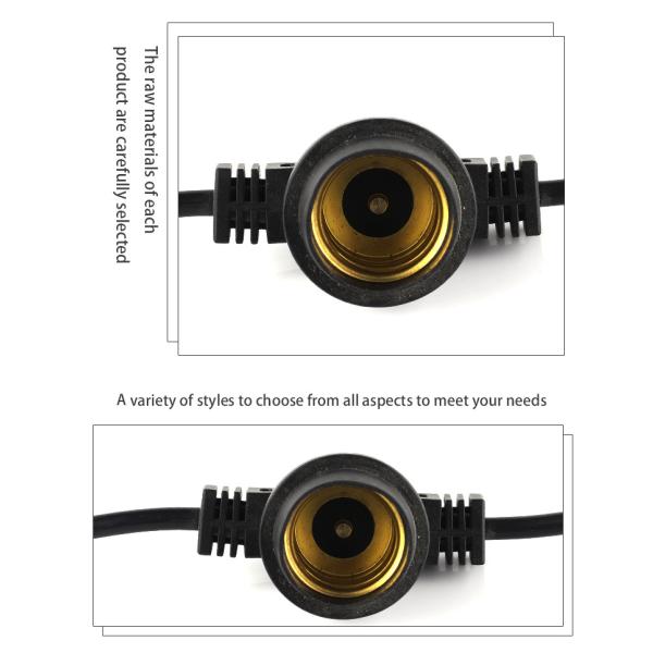 Infrared Heating 72mm E27 Light Bulb Holder for Decoration