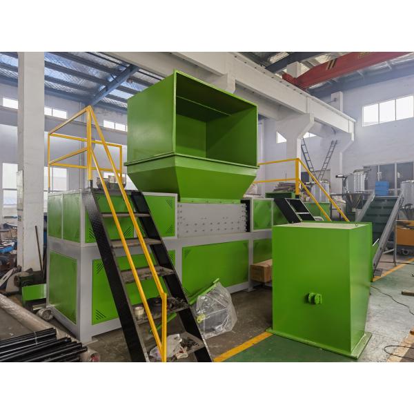 Waste Processing Shredder Machine Automatic Control System For Industrial Recycling