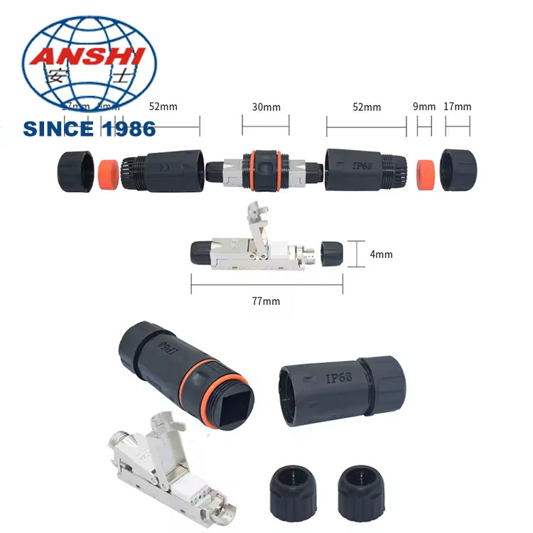 Waterproof Mini Sc/Pdlc/Odva/Odc/Aarc/Fullaxs Connectors Compatible with Field Tactical YG for Indoor Outdoor Use 4G/3G Network