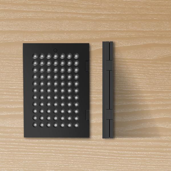 Two Folding 72W Red Light Therapy Panel 630nm Red Light Lamp