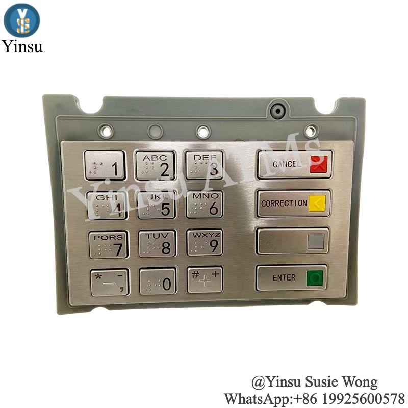 1750251859 Diebold Nixdorf ATM Machine Keyboard V8 EPP INT Braille EPPV8 Keyboard 01750251859