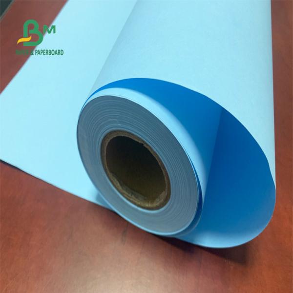 24'' 36'' Width 20lb CAD Blue Print Plotter Paper Uncoated Bond Roll
