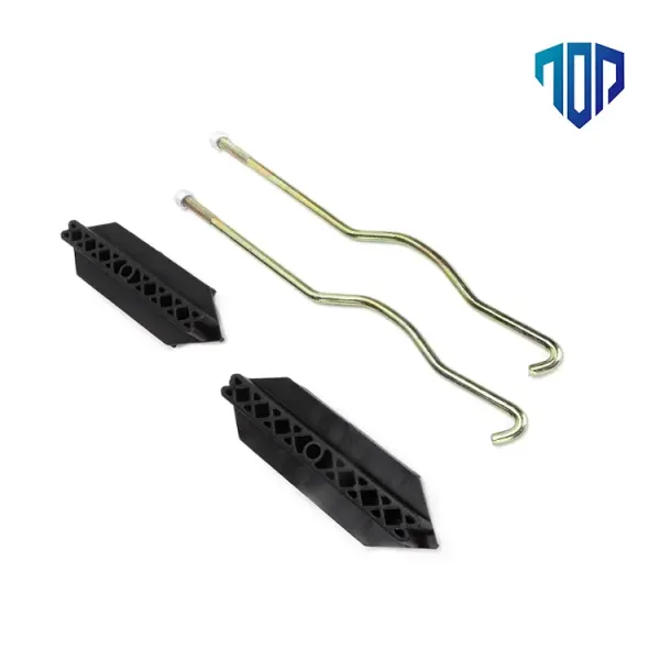 Battery Relocation Bracket Kit for Club Car - package contents