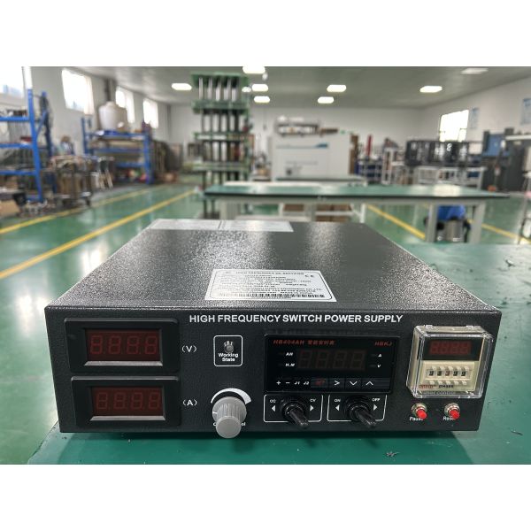 12V 50A Low Ripple DC Power Supply 240V Single Phase with Ampere Hour Meter & Timer Relay