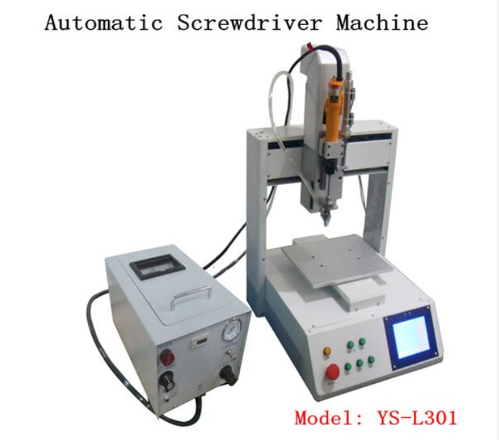 Automatic Vacuum Suction Locking Screws Machine Fasten Screw CNC Screwdriver Machine with Feeder for Non Head Screw