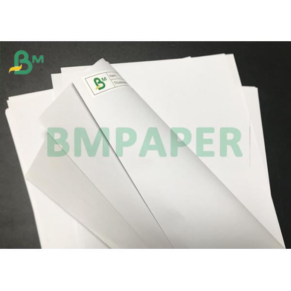 Jumbo Rolls 70gsm 80gsm Opaque White Offset Book Text Paper 635mm Width 