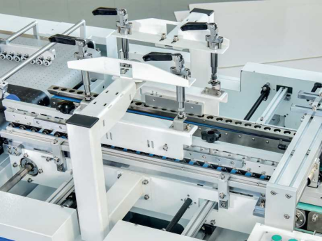 LY-800ACT-T Fully Automatic Double-sided Tape Application Machine With Alignment Adjustment Gift Box Tape Pasting Paper Box Tape Application Equipment