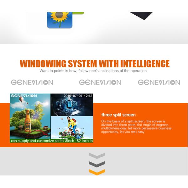 China manufacturer HD screens Stand alone or Android Networking free standing digital signage dual screen kiosk