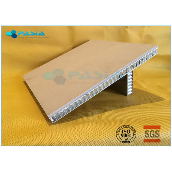 Travertine Stone Honeycomb Composite Sheets , Honeycomb Panels For Boat Building