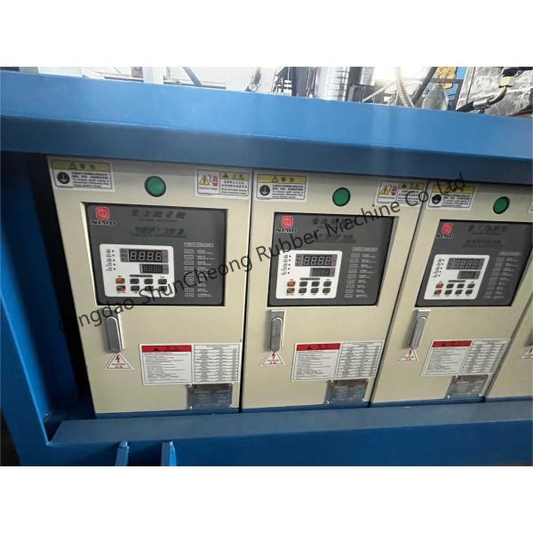 Force Feeding Single Screw Rubber Extruder Machine With Strainer