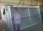 Chain Link Type Temporary Wire Mesh Mobile Fences for Security