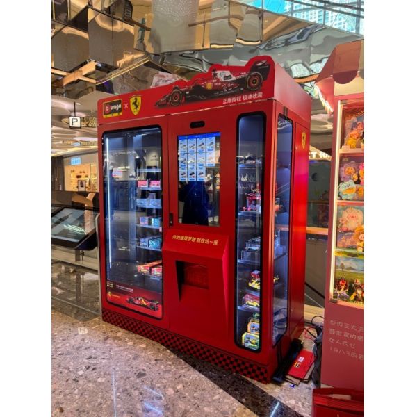 24/7 Unmanned Retail Toy Vending Machine with XY Elevator System and Flexible Capacity for Model Cars and Collectibles
