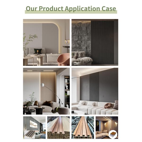 Hollow Interior Wood Plastic Composite Wall Cladding WPC Wall Panel