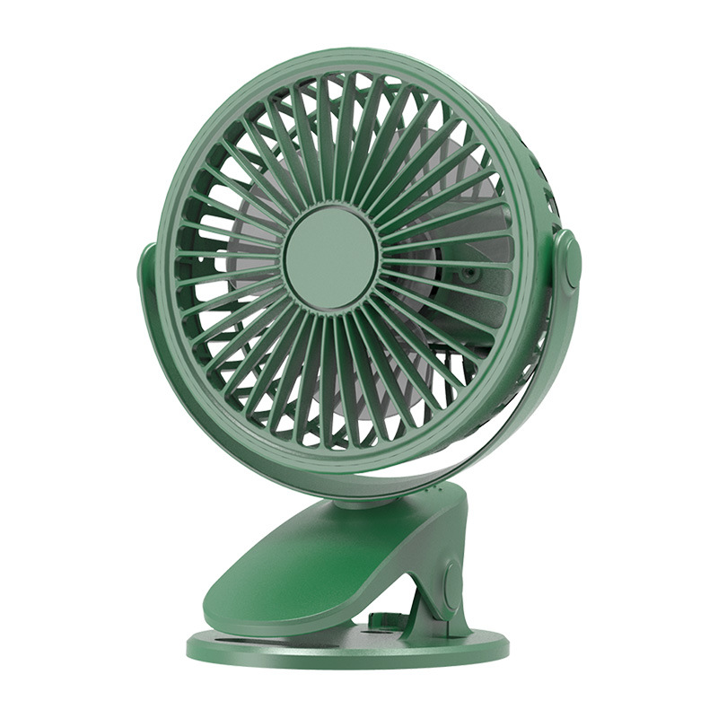 Usb 5V Customized Logo Small Rechargeable Battery Desktop Handheld Portable Electric Wholesale Charging Mini Clip Fans